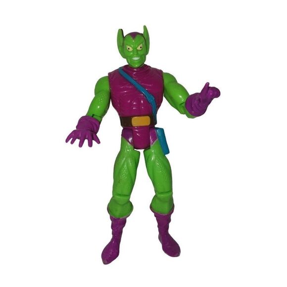 Marvel Spider-Man Jetquarters Ship Green Goblin Articulated Figures Playset NWOT - Picture 8 of 11